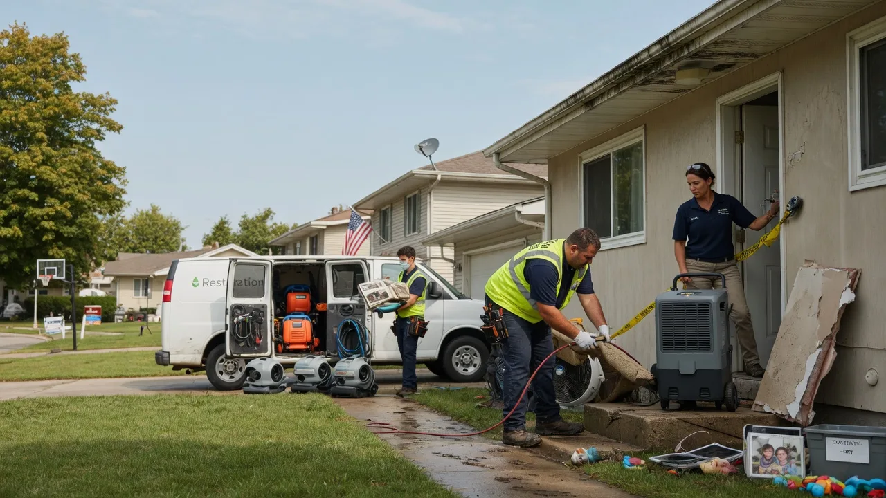 Water Damage Restoration in Climbing Hill, IA near me